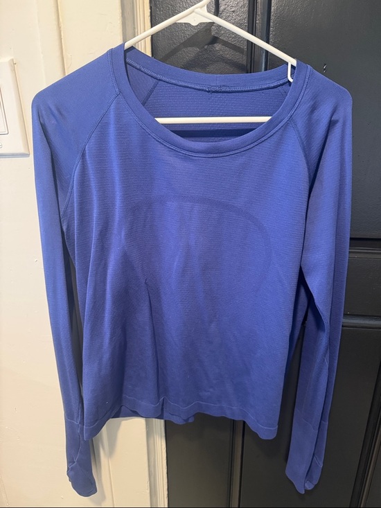lululemon athletica Tops - lululemon athletica Long-Sleeve Crewneck Top — Blue
